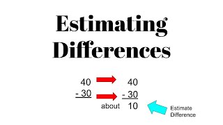 Estimating Differences