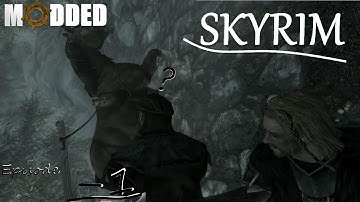 Lets play skyrim Modded episode Minus 1 - Intro glitches bloopers