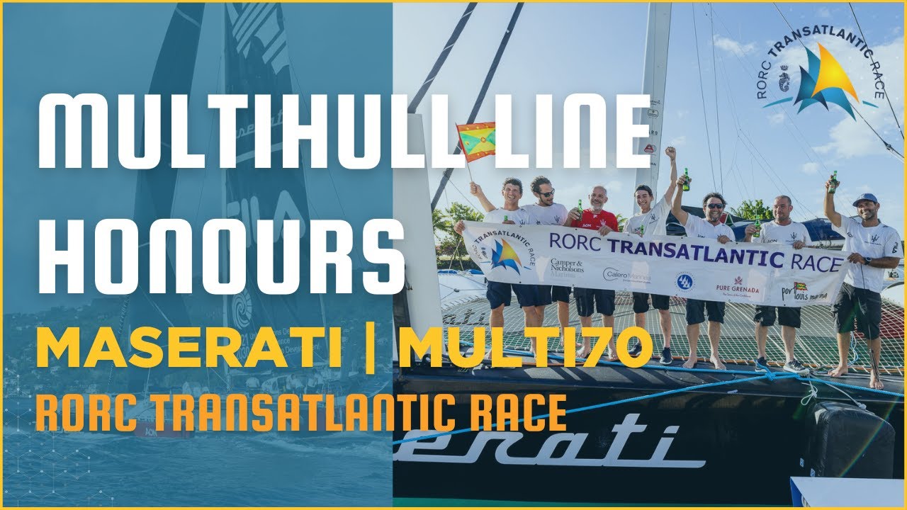 ⁣Multihull Line Honours | Maserati Multi70
