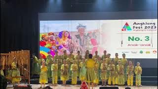 LATHI VERSI ANGKLUNG SD BPI BANDUNG | ANGKLUNG FEST 2023