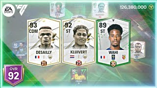 NEW EXPENSIVE RANKED ICONS CLAIMED | 120 MILLION 92 OVR EA FC MOBILE TEAM UPGRADE | FIFA CHAMPION ✅️