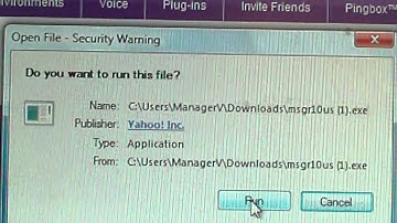 Yahoo Messenger How 2 Download and install
