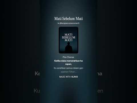 📌ALAMAT KEMATIAN- BELAJAR MATI SEBELUM MATI