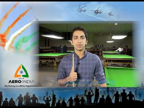 Indian Billiards Player Pankaj Advani on Aero India 2019 | Promo | DD Chandana Indian Billiards Player Pankaj Advani on Aero India 2019 | Promo | DD Chandana
