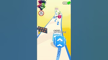 Level Up Balls ! All Levels Gameplay (25) android, ios  #games #ballgame #levelup #ballrun2048