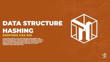 [RESPONSI UTS B25] DATA STRUCTURE - HASHING