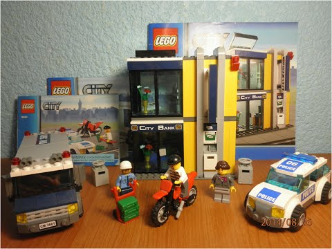 Lego City Bank And Money Transfer Set 3661 Special Edition