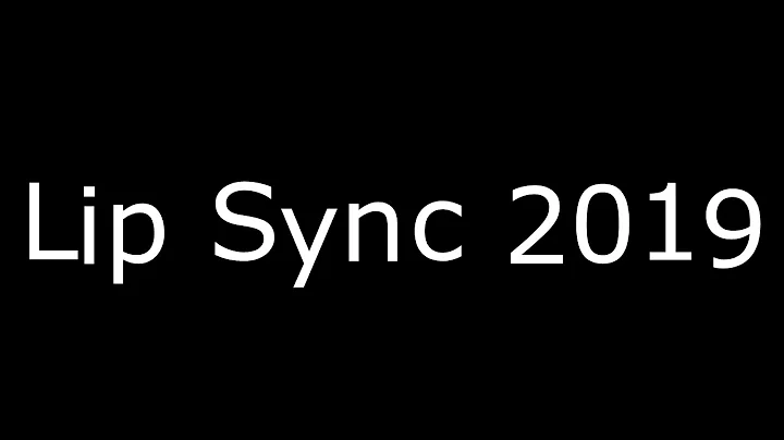 2019 Lip Sync 6th grade boys