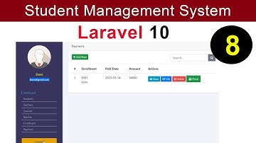 Student Management Project using Laravel 10 Part 8