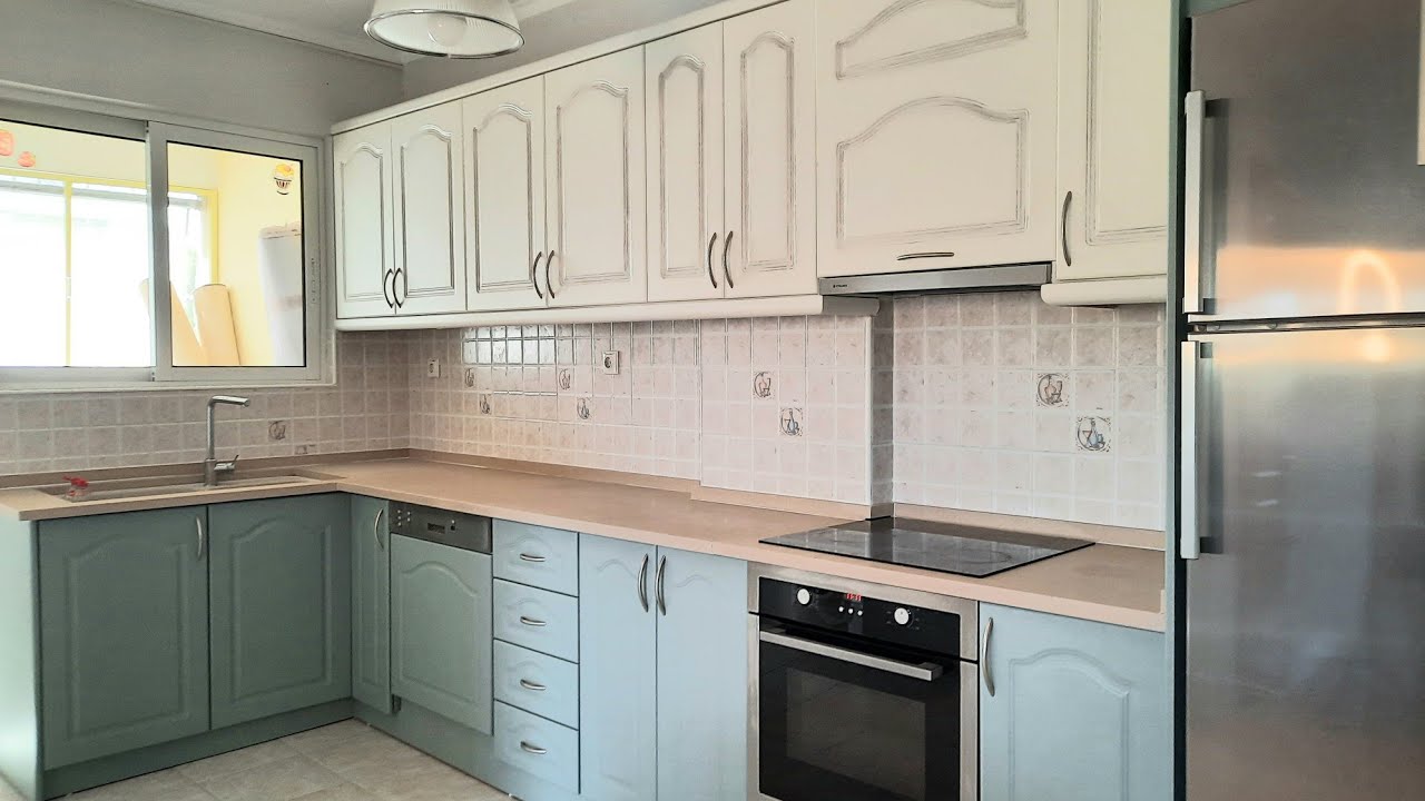 Βάφω την κουζίνα μου με χρώμα κιμωλιας (chalk paint kitchen cabinets)