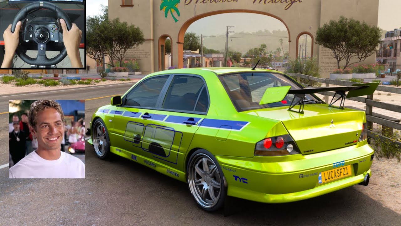 Mitsubichi Lancer EVO [Bryan o`conner] | Forza Horizon 5 | Game Play ...