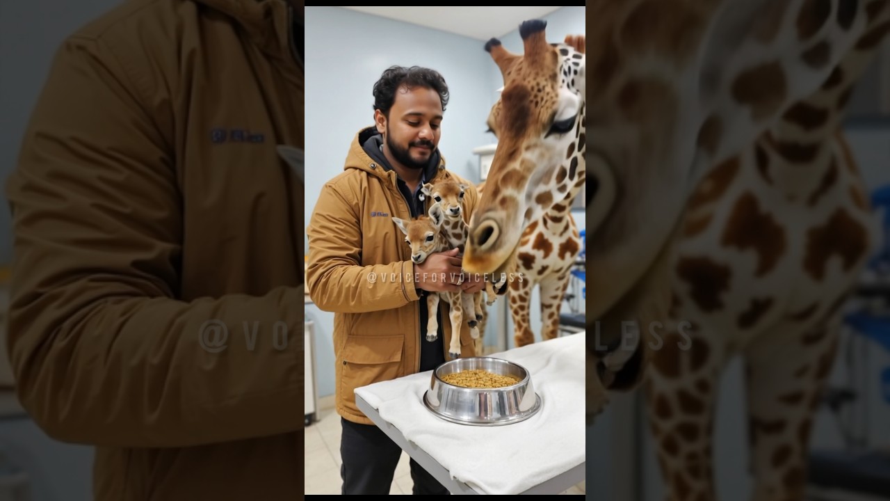 Injured Giraffe Rescue 🦒 | Heartwarming Animal Rescue & Treatment Story 