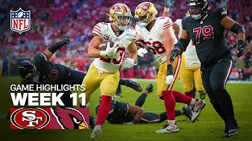 San Francisco 49ers vs Arizona Cardinals Game Highlights | 2025 NFL Season Week 11