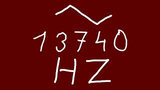 13740 hz triangle
