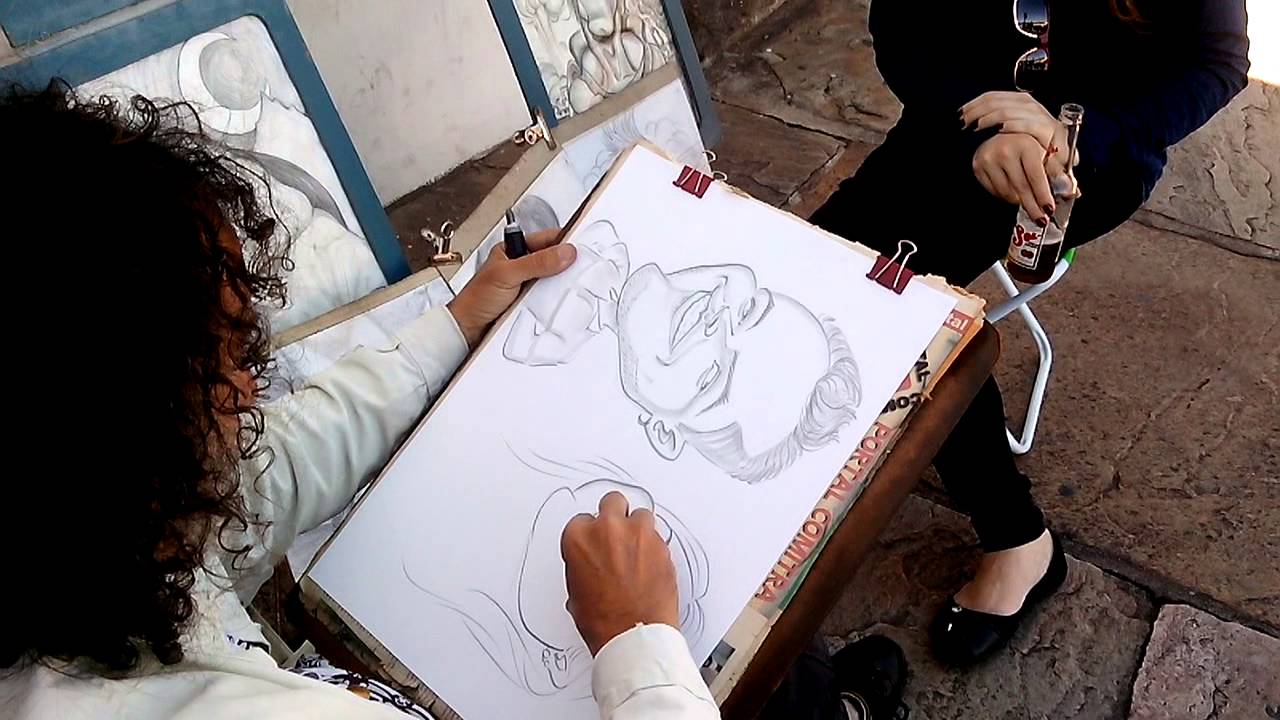 CARICATURAS EM OURO PRETO - MG (MEU DESENHO)
