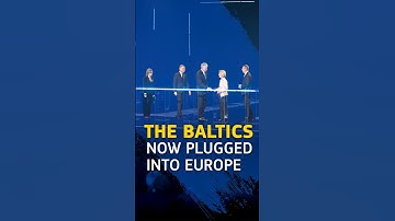 Estonia, Latvia, and Lithuania have disconnected from Russia