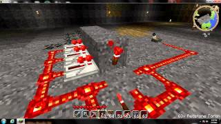 Minecraft - Piston Staircase and Piston Clock