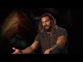 Justice League: Jason Momoa 'Aquaman' Behind the Scenes Movie Interview