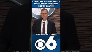 Police chief blasts social media for spreading false rumors
