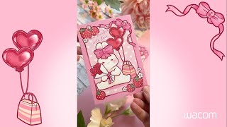 Making a Valentine's Day Postcard with Bun Bun Shop's Lina Vork