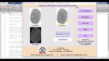 Fingerprint Recognition Using Image Processing Matlab Source Code