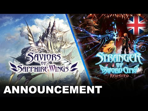 Saviors of Sapphire Wings/Stranger of Sword City Revisited - Announcement Trailer (EU - English)