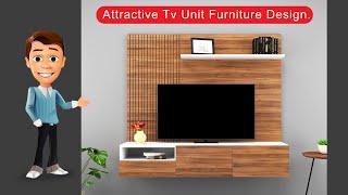 Simple attractive tv unit furniture design. #furnituredesign #design screenshot 2