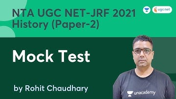 Mock Test | JRF MCQs 30 Days Course | NTC UGC NET-JRF 2021 | Rohit Chaudhary