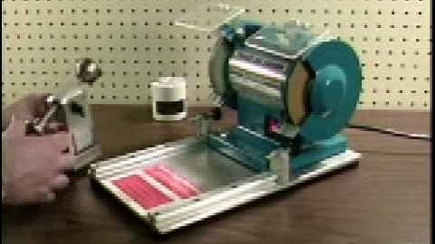 Step-by-Step Rotary Blade Sharpening