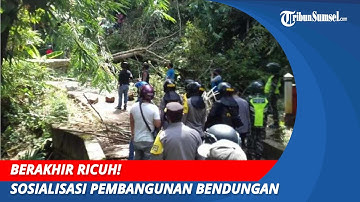 Sosialisasi Pembangunan Bendungan Bener Purworejo Berakhir Ricuh