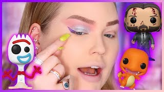 Trying Toy Makeup?! Wtf! | Nikkietutorials