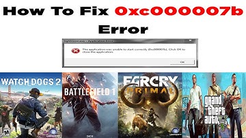 How to quick fix  0xc00000b7 error in  windows for any game
