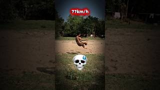 Guess the Ronaldo power shot speed ??💀☠️ #football #ronaldo #ronaldoshot #powershot #speed #shoot