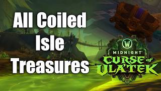 All 22 Coiled Isle Treasure Locations WoW Midnight Patch 12 1