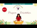 Daily Dose of Wellness - Orientation Session