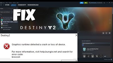 Hoe de BROCCOLI grafische crash in Destiny 2 te verhelpen | Oplossing voor verloren GPU-apparaat