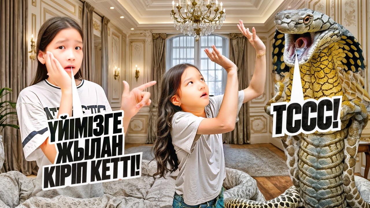 ҮЙІМІЗДЕ ЖЫЛАН ЖҮР😱|ЕРКЕЖАНДЫ ТІСТЕП АЛДЫЫ😣|ЕРКЕЖАНҒА НЕ БОЛДЫ?!👀😨