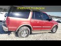 Ford Expedition 2001 - 1FMEU17L71LB62414
