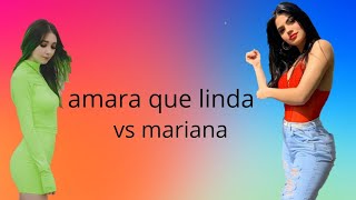 Amara Que Linda Vs Mariana Aventurera