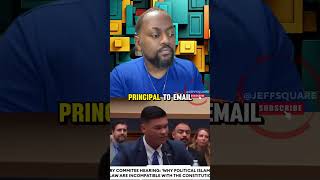 Brandon gill PRESSED Marco Lopez on political Isl@m and sh@ria law. #brandongill #jeffsquare #shorts