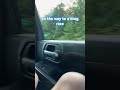 on the way to a drag race