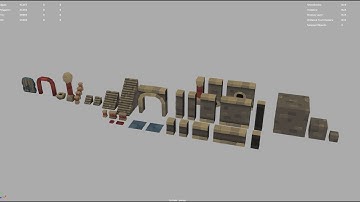 Proto Dungeon - 3d Modeling Timelapse #2