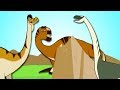 LARGEST DINOSAURS IN THE WORLD | Learn Dinosaur Facts | Funny Dinosaur Cartoons Compilation For Kids