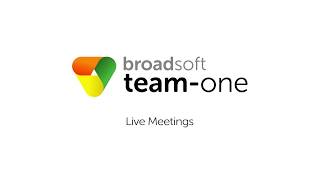 Team-One How-To: Hosting a Live Meeting screenshot 5
