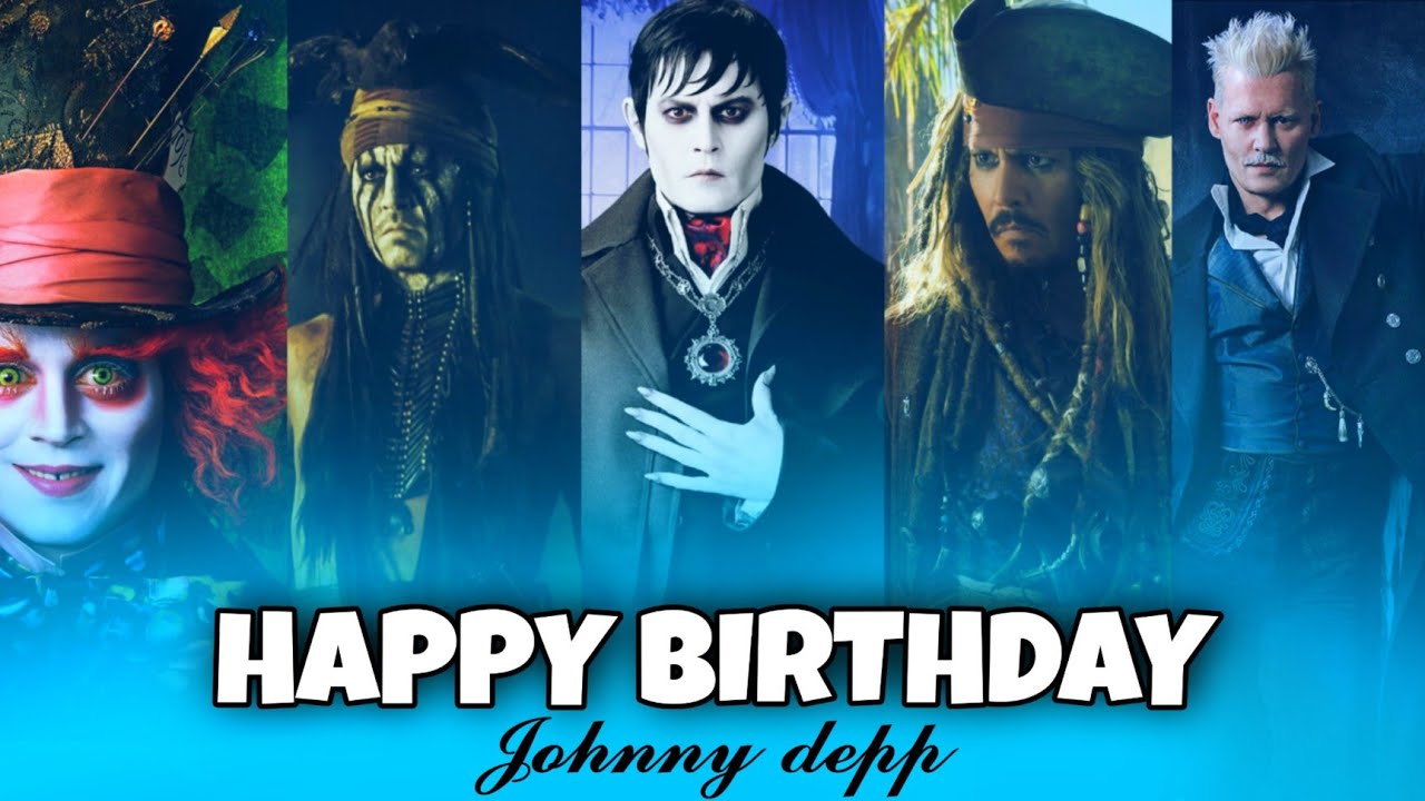 🍻Happy Birthday🍻Johnny depp/Jack Sparrow🥳4k/Status-video/Johnny depp Birthday WhatsApp Status Video🎂