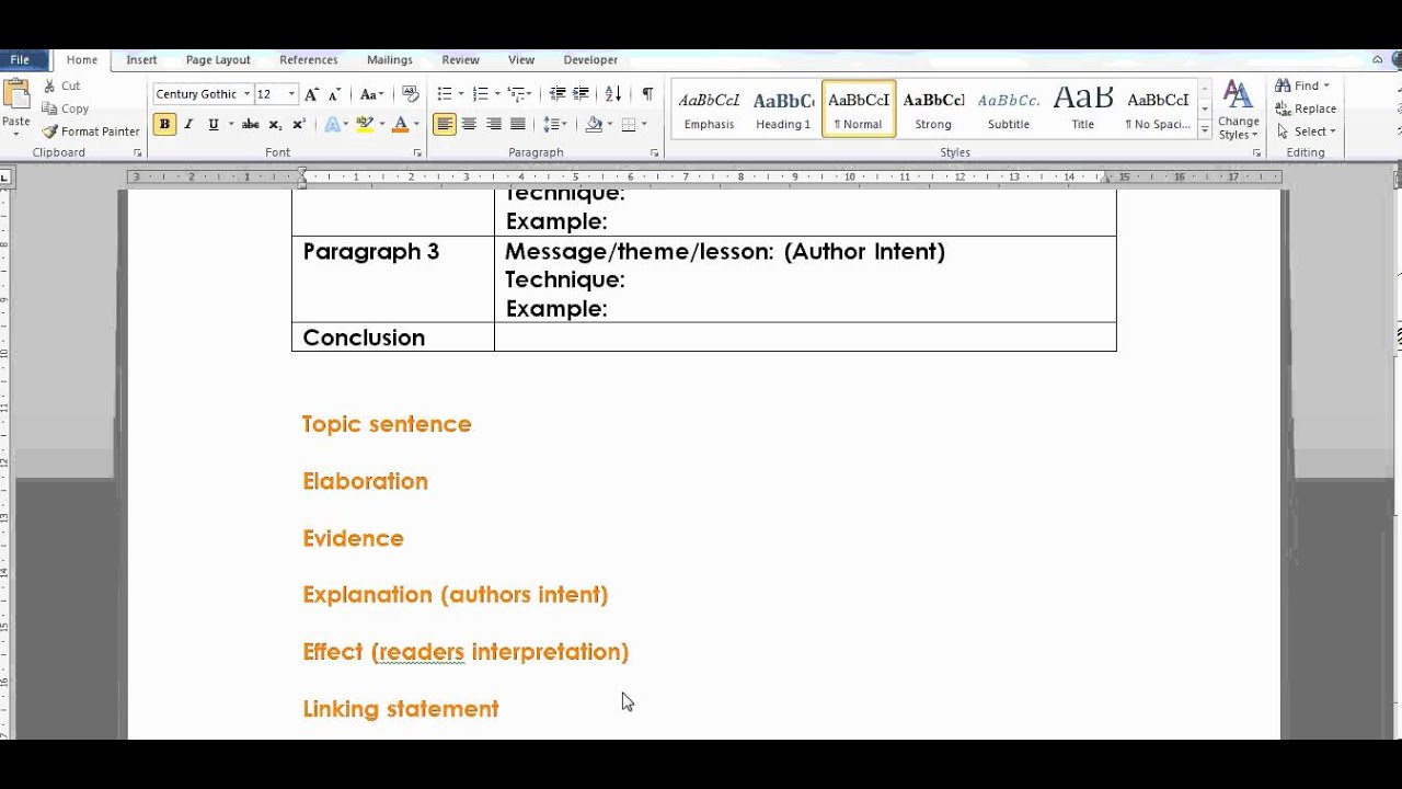 Writing A Senior School Essay Writing An Analytical Paragraph YouTube Writing a senior school essay writing an analytical paragraph youtube