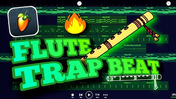How To Make Flute Trap Beat In Fl Studio Mobile 🔥