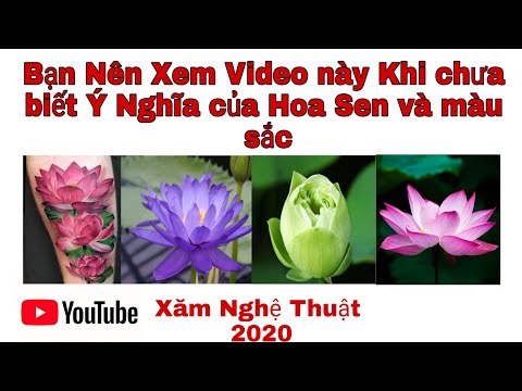 Ý Nghĩa Hình Xăm Hoa Sen - Hình Xăm Nghệ Thuật 2020 - HS CHANNEL