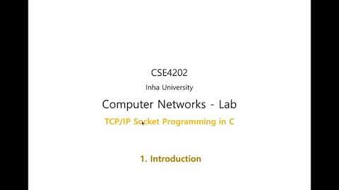 Socket Programming in C - YouTube