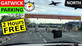 Gatwick Airport Parking North Terminal 2 HOURS FREE avoid Gatwick Airport Drop off Charge